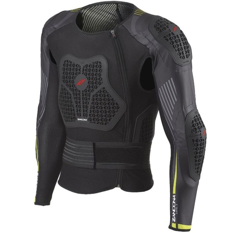 Aizsarglīdzeklis ķermenim Zandona Netcube X8 melns-fluo dzeltens 180-189 cm