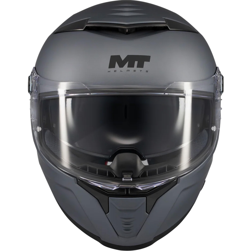Pilna izmēra motocikla ķivere MT Thunder 4 SV Pure A2 matēti pelēka