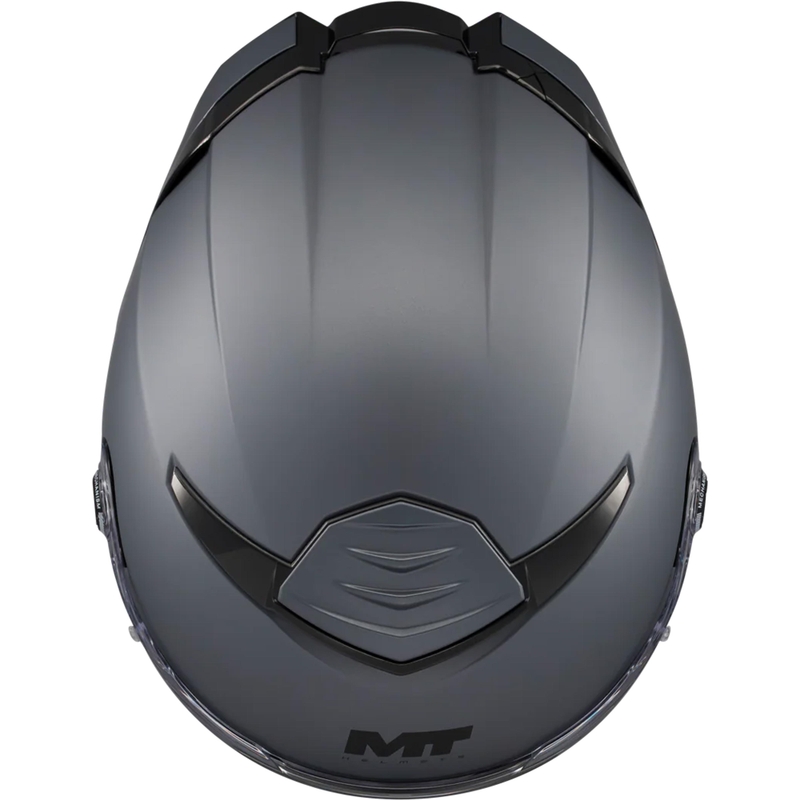 Pilna izmēra motocikla ķivere MT Thunder 4 SV Pure A2 matēti pelēka