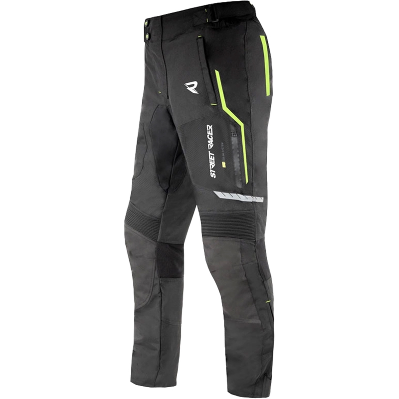 Street Racer Flex bikses motociklam melnas-fluo dzeltenas