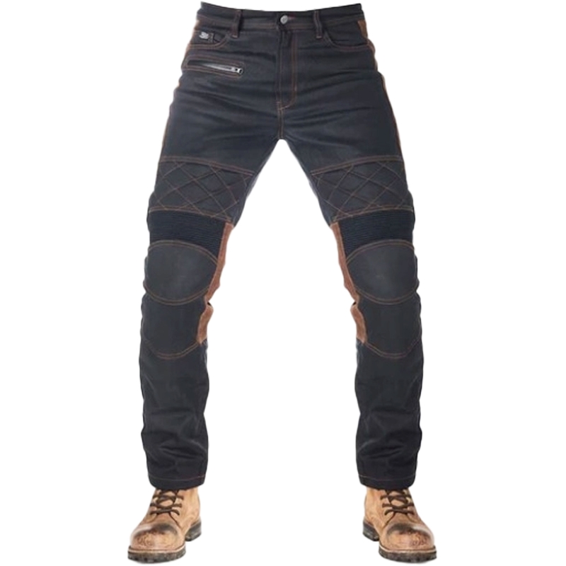 Motocikla bikses Fuel Sergeant 2 Waxed Brown and Black