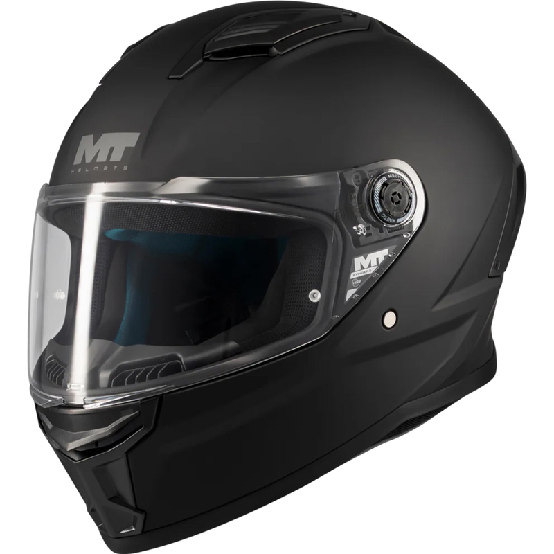 Pilna motocikla ķivere MT Stinger 2 Pure A1 matēta melna