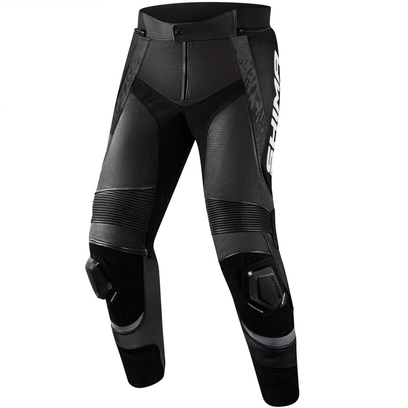 Shima STR 2.0 motocikla bikses melni pelēkas