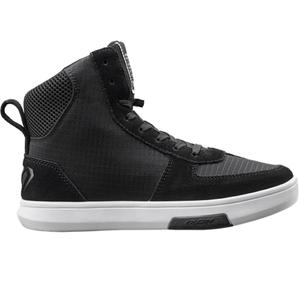 Sieviešu motocikla zābaki IXON Ghost Air melni-balti