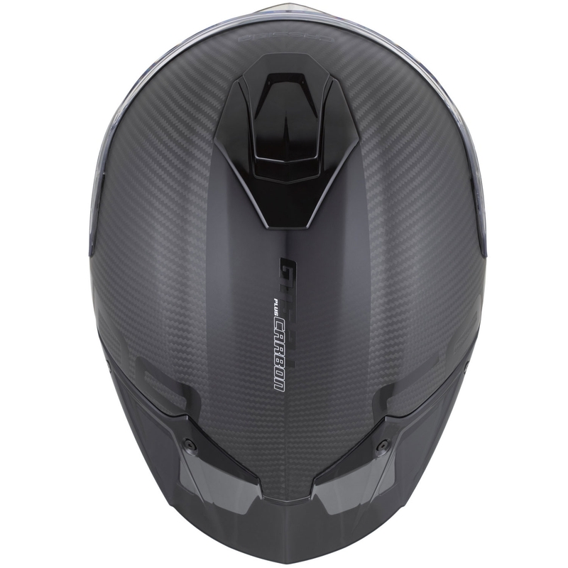 Cassida Integral GTS 2.1 Plus Carbon pilnas sejas motocikla ķivere matēta oglekļa-melna-balta