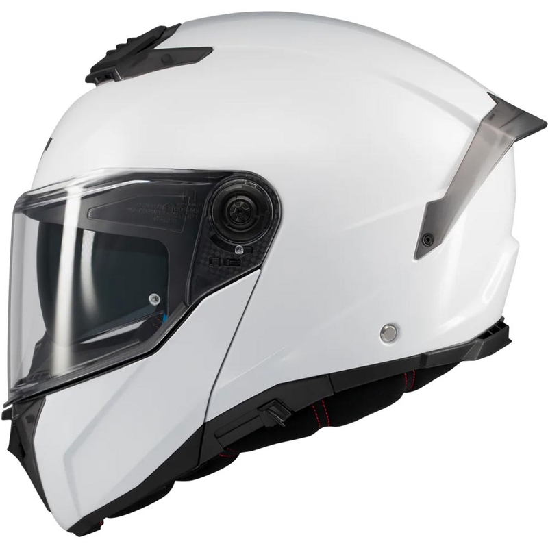 Atverama motocikla ķivere MT Atom 2 SV Pure A0 balta