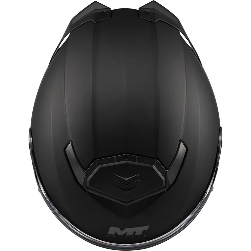 Atverama motocikla ķivere MT Atom 2 SV Pure A1 matēti melna