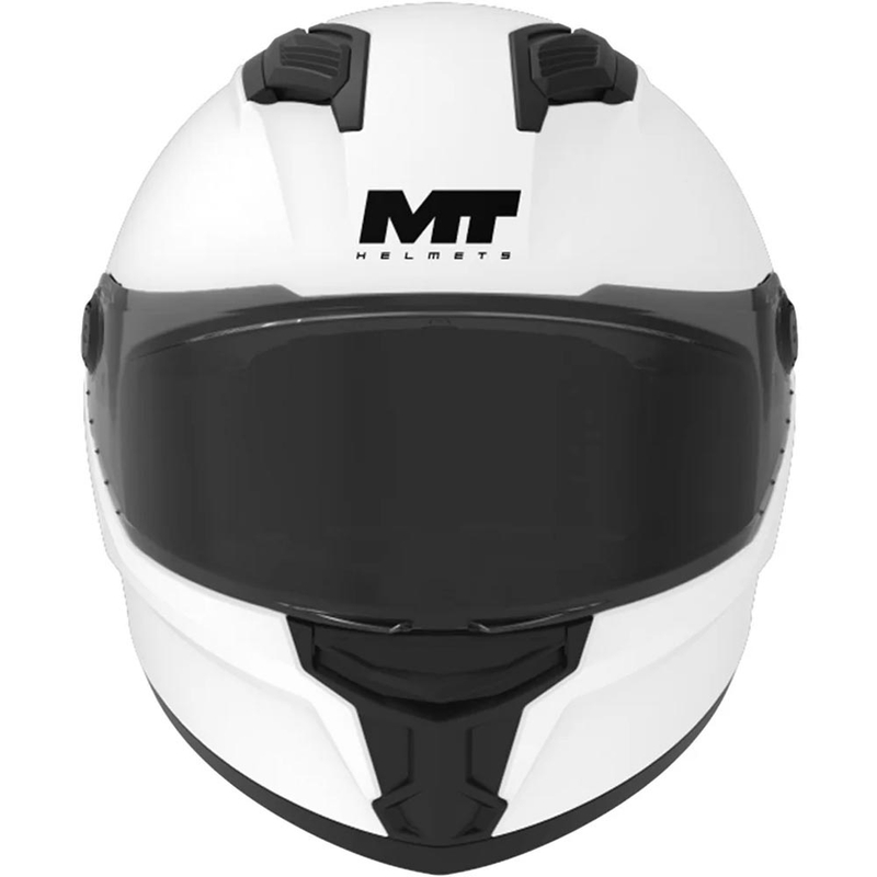 Bērnu pilnas sejas motocikla ķivere MT Stinger 2 A0 balta