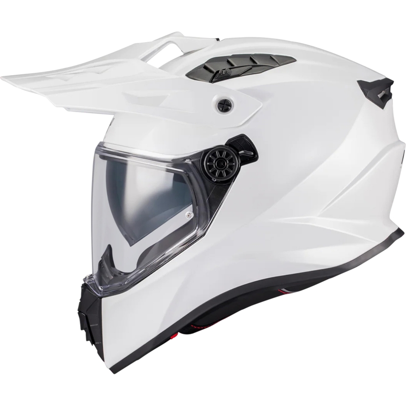 Enduro motocikla ķivere MT Track SV Pure A0 balta