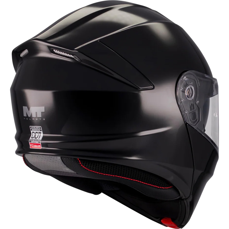 Atverama motocikla ķivere MT Genesis SV Pure A1 melna