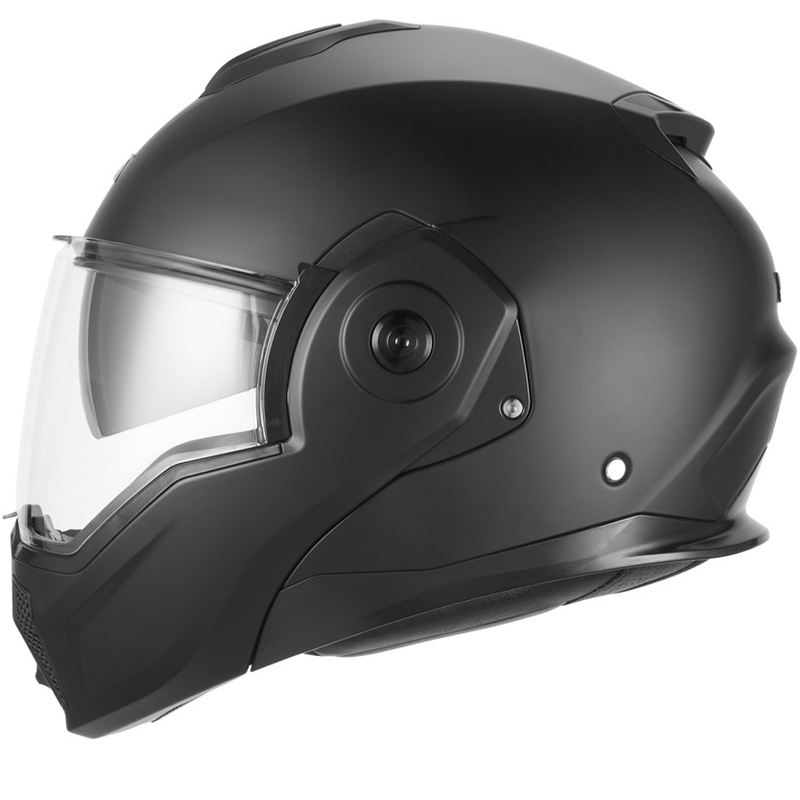 NOX PREMIUM Spinner atveramā motocikla ķivere matēti melna