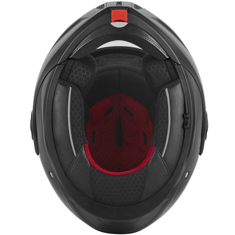 NOX PREMIUM Spinner atveramā motocikla ķivere matēti melna