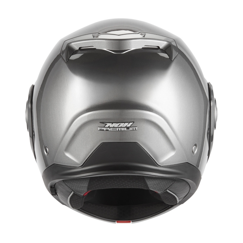NOX PREMIUM Spinner atveramā motocikla ķivere, matēta titāna krāsa