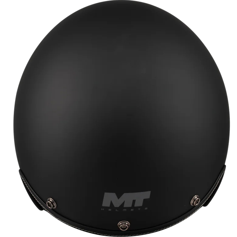 Atvērtā motocikla ķivere MT Lemans 2 SV S Pure A1 matēta melna