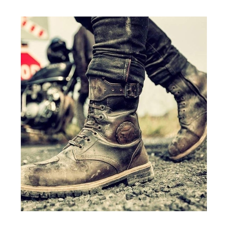 Stylmartin Rocket brūni motocikla zābaki