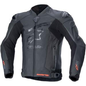 Alpinestars GP Plus R 4 Rideknit melna ādas motocikla jaka