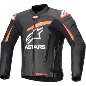 Alpinestars GP PLUS 4 melns-fluo sarkans-balts motocikla jaka