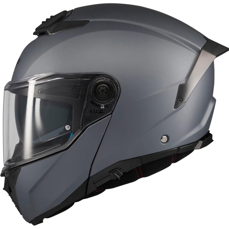 Atverama motocikla ķivere MT Atom 2 SV Pure A2 matēti pelēka