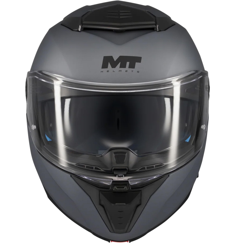 Atverama motocikla ķivere MT Atom 2 SV Pure A2 matēti pelēka