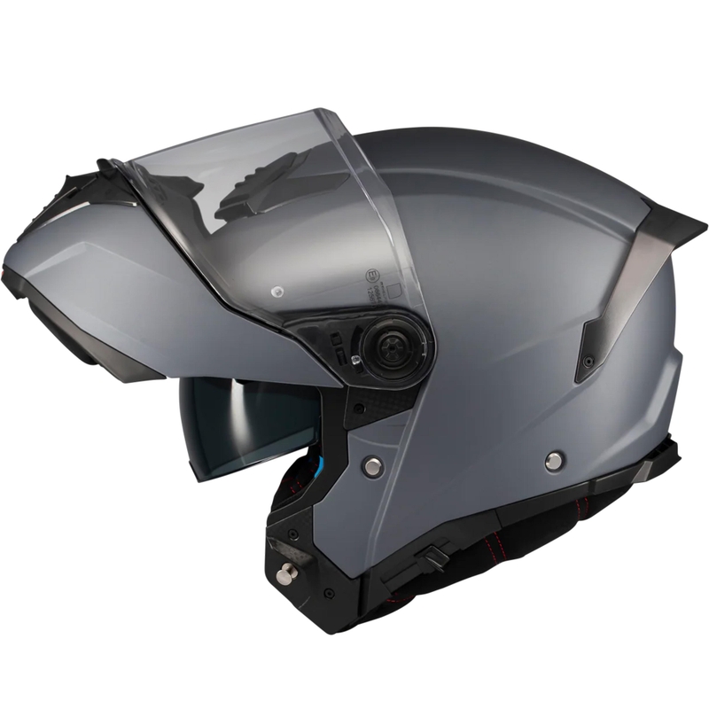 Atverama motocikla ķivere MT Atom 2 SV Pure A2 matēti pelēka