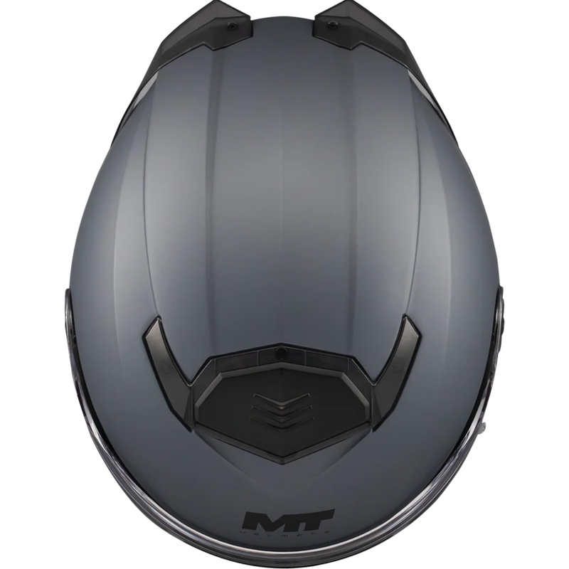 Atverama motocikla ķivere MT Atom 2 SV Pure A2 matēti pelēka