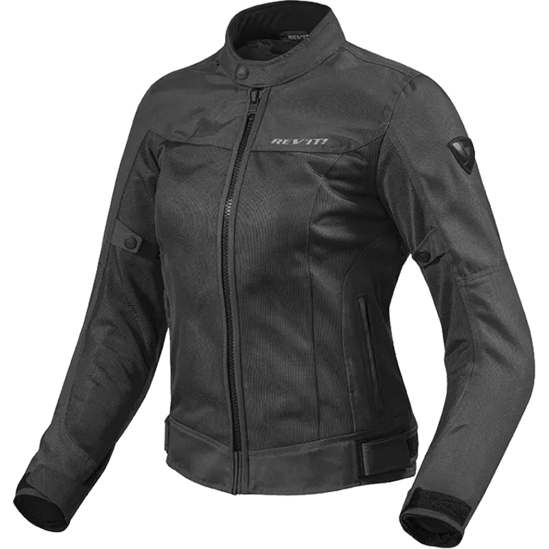 Revit Eclipse motocikla jaka sievietēm Black izpārdošana