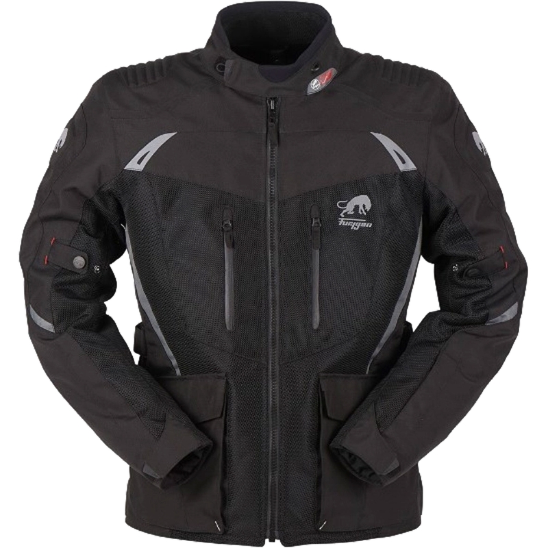 Furygan Apalaches Ventilēta 2-in-1 motocikla jaka Black