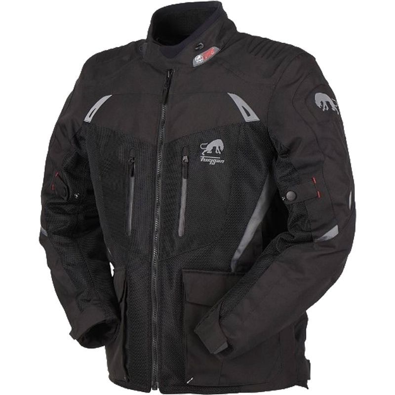 Furygan Apalaches Ventilēta 2-in-1 motocikla jaka Black