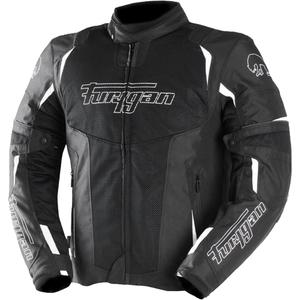 Motocikla jaka Furygan ULTRA SPARK 3IN1 VENTED+ melns un balts