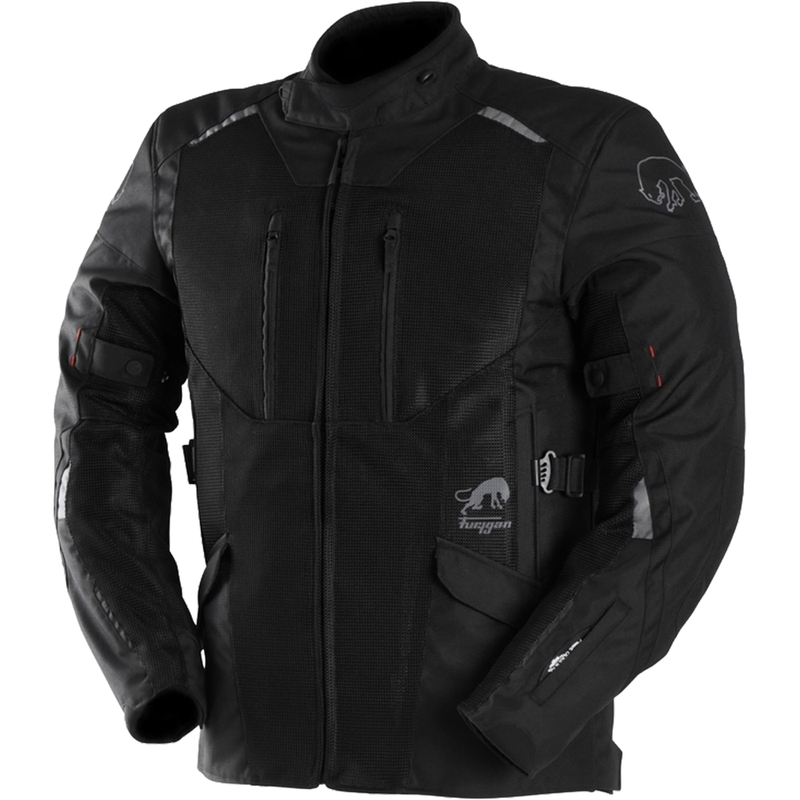 Motocikla jaka Furygan BROOKS VENTED+ melna