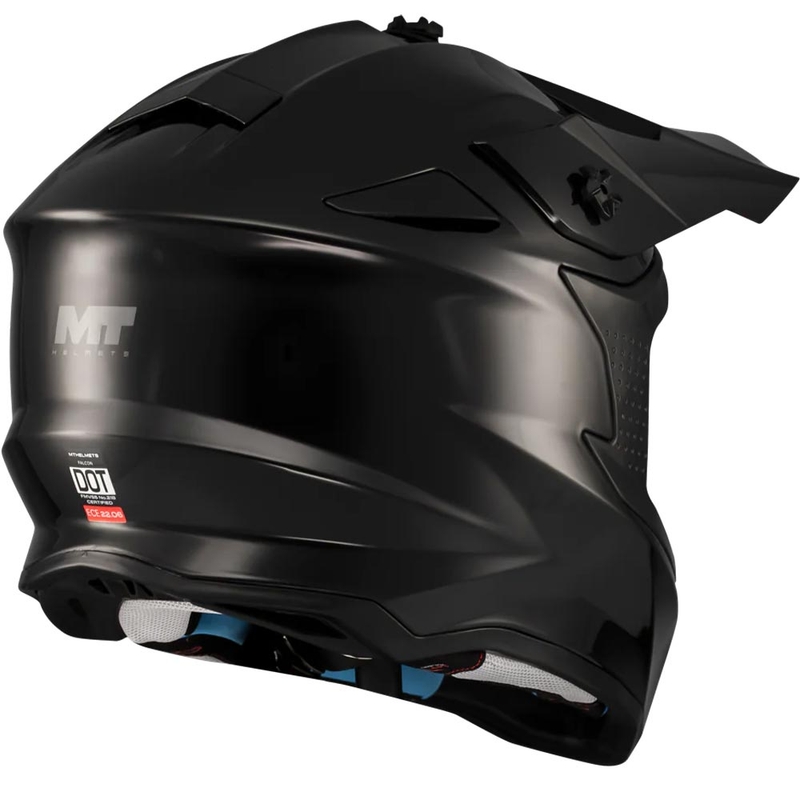 Motokrosa ķivere MT Falcon S Pure A1 matēta melna