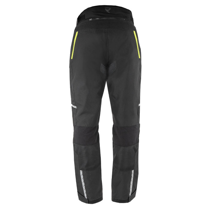 Street Racer Flex Air motocikla bikses melnas-fluorēti dzeltenas - 2. kvalitāte - II. kvalitāte