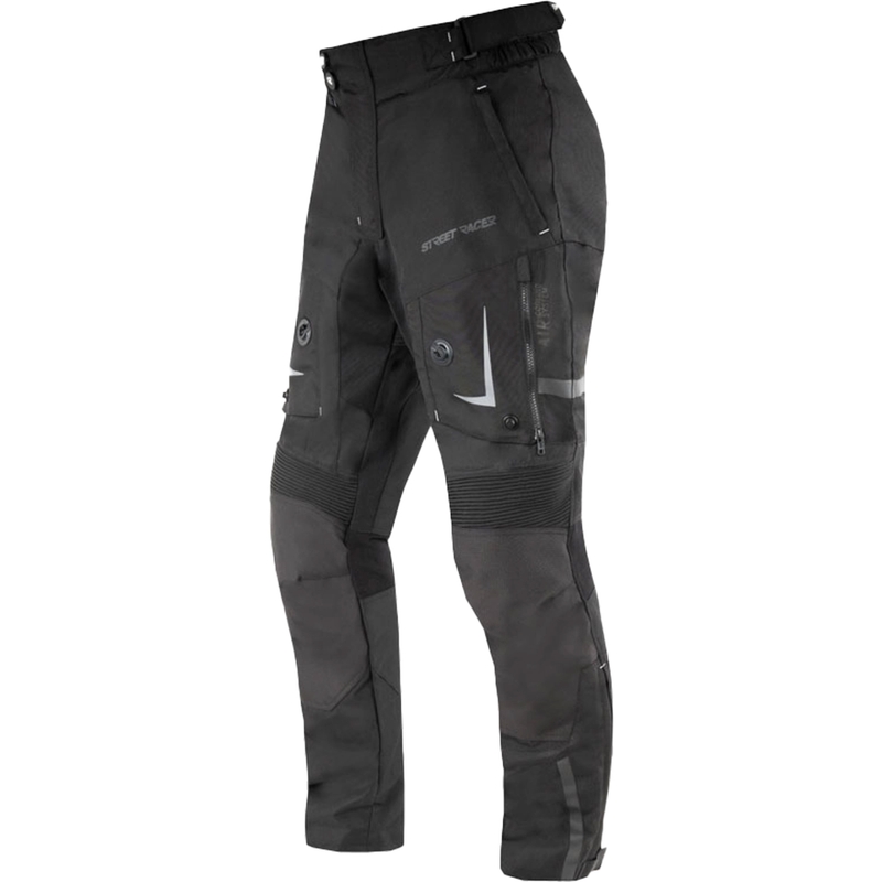 Street Racer vissezonas motocikla bikses, melnas - 2. kvalitāte - II. kvalitāte