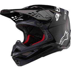 Alpinestars Supertech S-M10 Flood Motokrosa ķivere melns-tumši pelēks