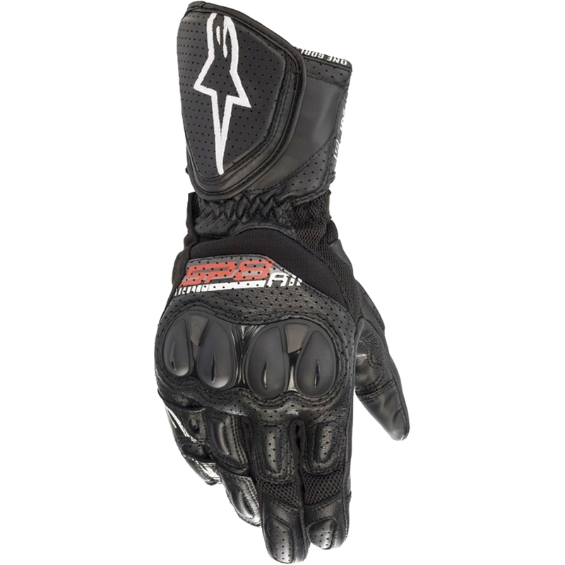 Alpinestars SP-8 Air motocikla cimdi melni