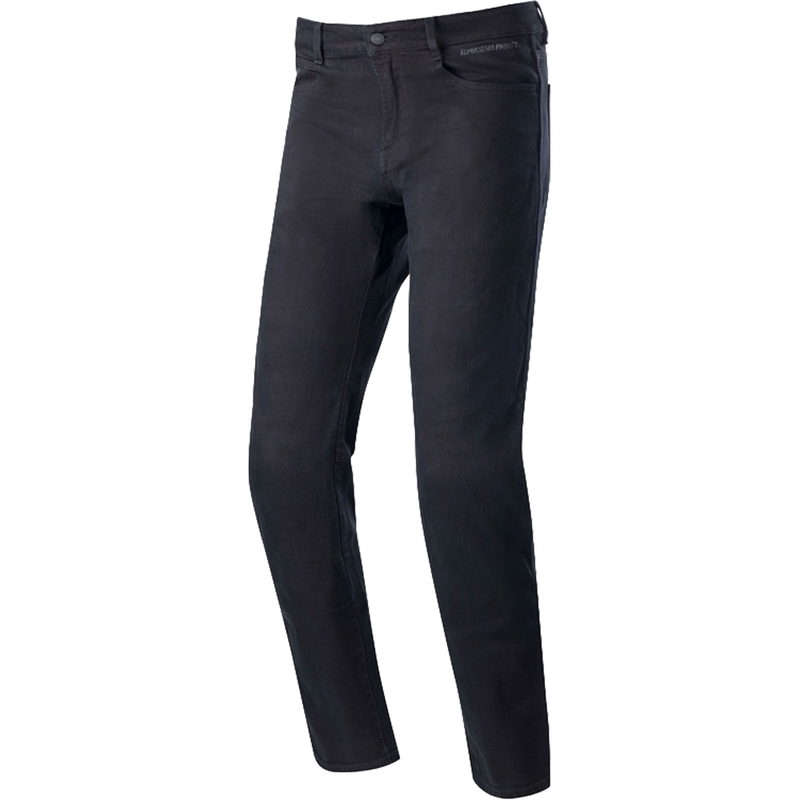 Alpinestars Radon Relaxed Fit džinsi motocikla motociklam zili un melni