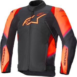 Alpinestars T-SP 1 2 ūdensnecaurlaidīga melna-fluo sarkana motocikla jaka