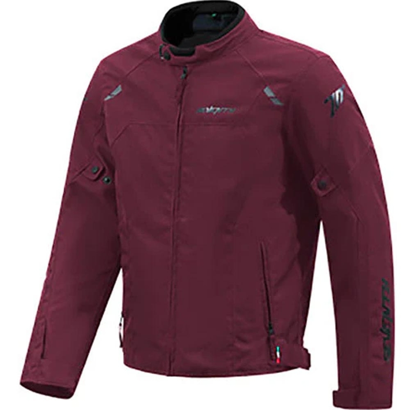 Sieviešu motocikla jaka Seventy Degrees SD-JR67 Piston bordo krāsā