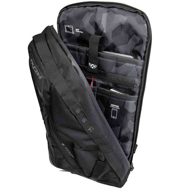 Motocikla mugursoma IXON V-Carrier 25 melna