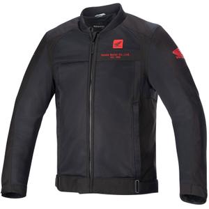 Alpinestars Luc Air 2 Honda melnā un sarkanā motocikla jaka