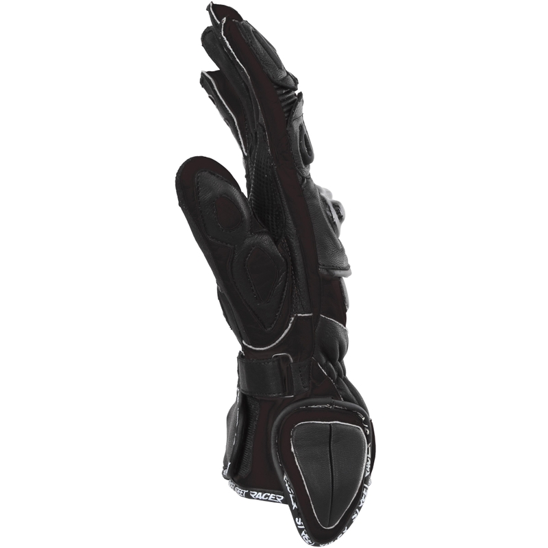 Motocikla cimdi Street Racer Virus 2 melni