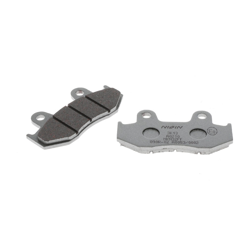 NISSIN pusmetāla bremžu kluči 81x42x6,9 mm 2 gab.