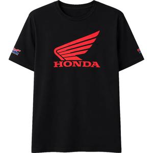 Honda Wing T-krekls, melns
