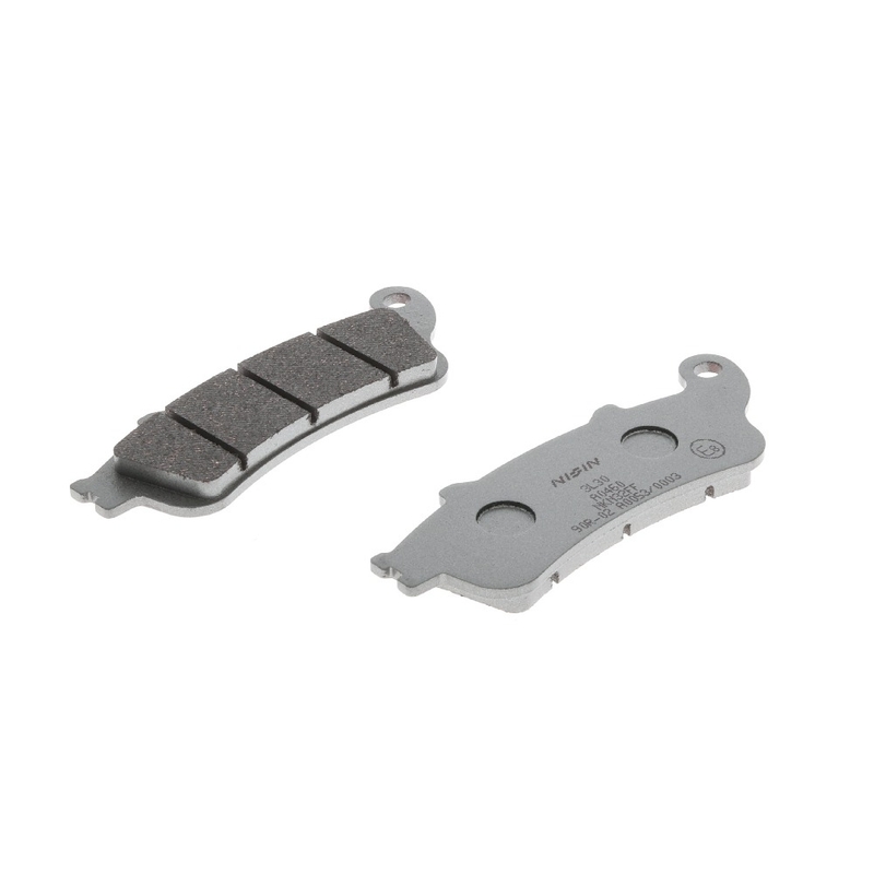 Bremžu kluči NISSIN pusmetāla savienojums 115x40.2x8.5 mm 2 gab.