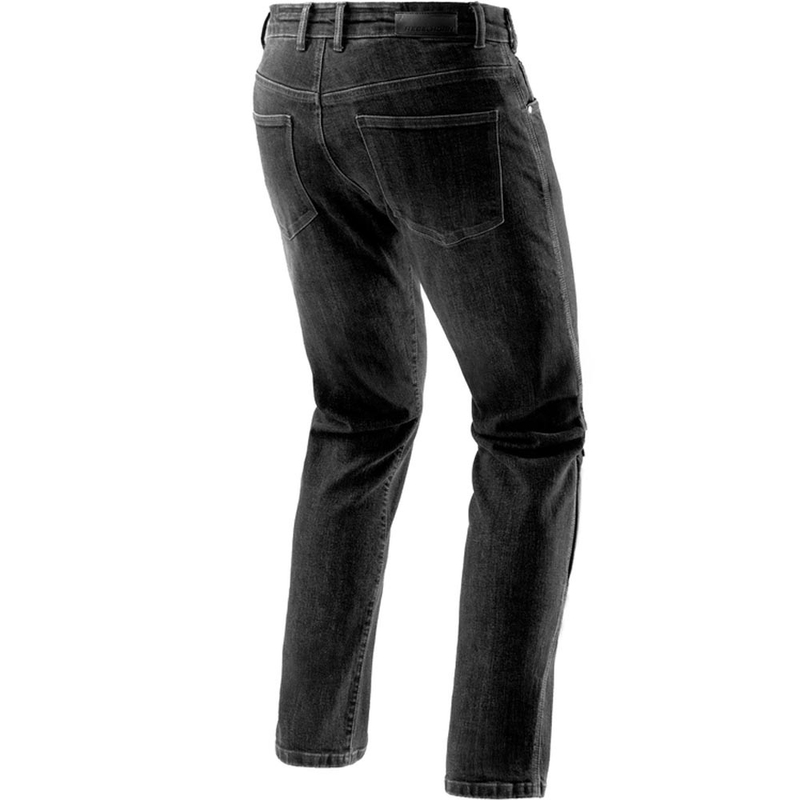 Rebelhorn Classic Monolayer Long motocikla džinsi, mazgāti melnā krāsā
