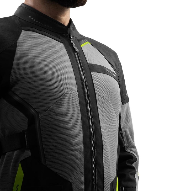 Rebelhorn Scandal 3 motocikla jaka melna-pelēka-fluorētiski dzeltena