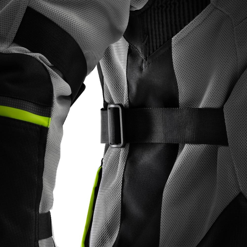 Rebelhorn Scandal 3 motocikla jaka melna-pelēka-fluorētiski dzeltena