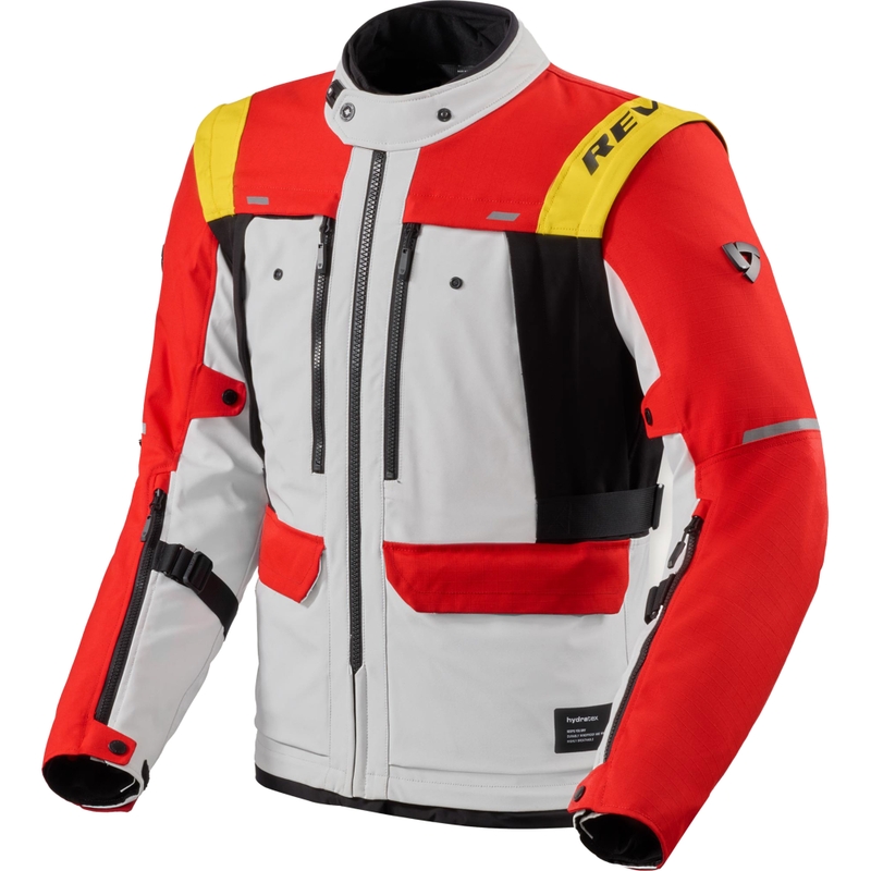 Revit Offtrack 3 H2O motocikla jaka sarkana-balta