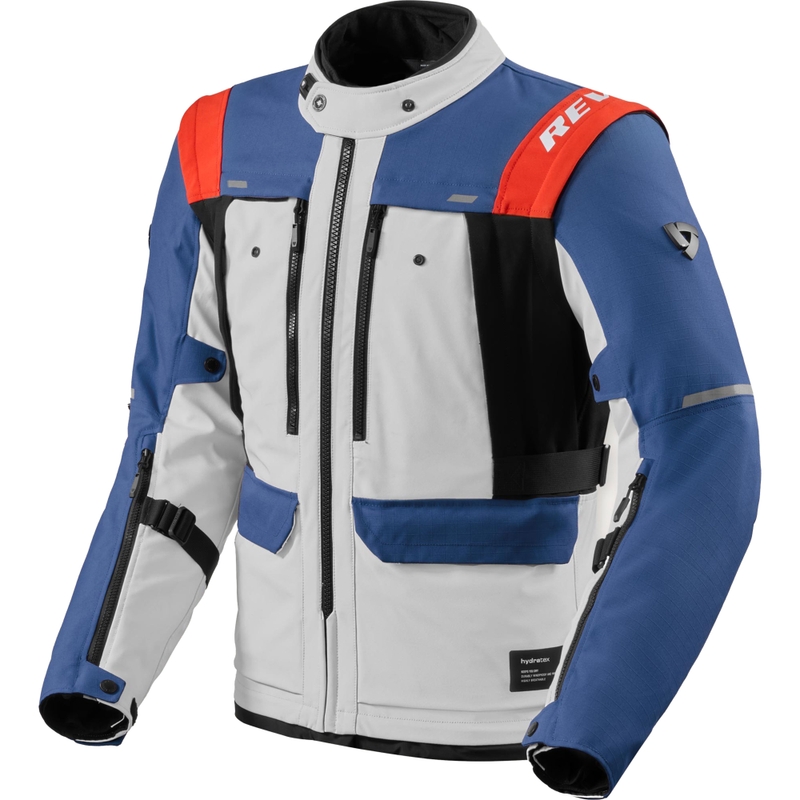 Revit Offtrack 3 H2O motocikla jaka zila-sudrabaina