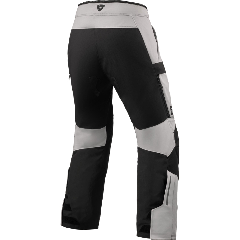 Revit Offtrack 3 H2O īsās motocikla bikses, sudrabaini melnas